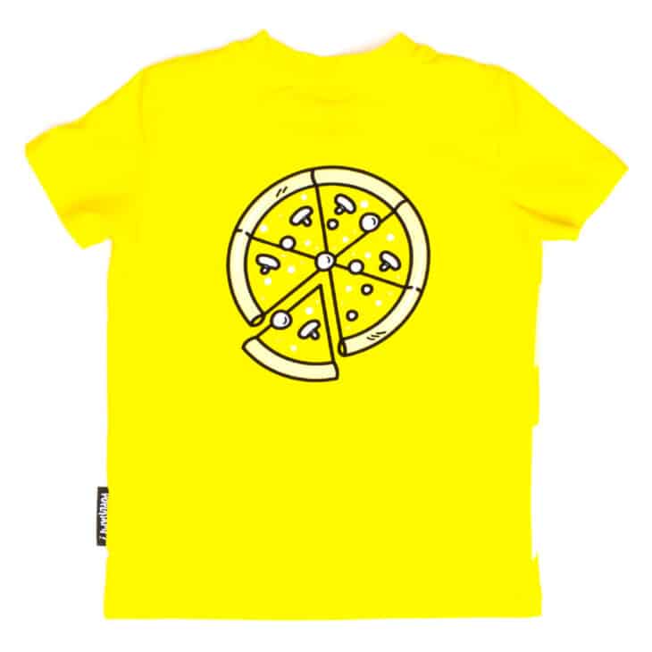 t-shirt dziecięcy pizzokot tył